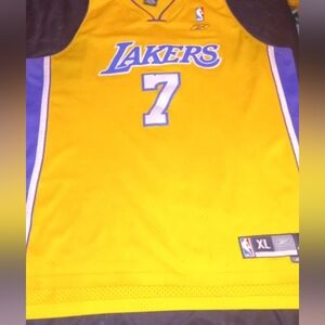Lamar Odum Laker throw back Jersey